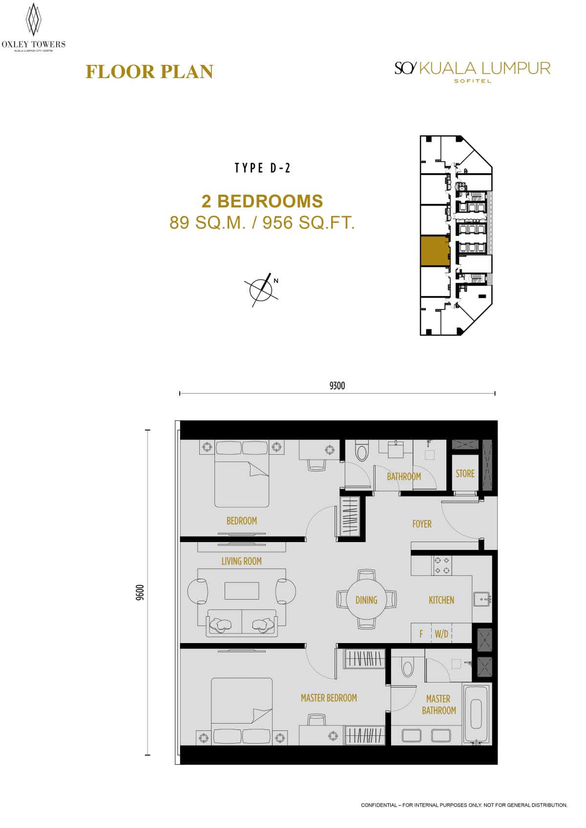 So Sofitel Residences Layout Plan